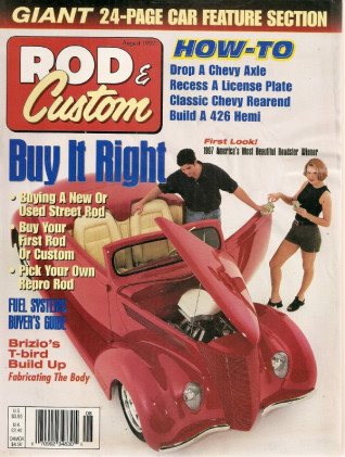 ROD & CUSTOM 1997 AUG - DEUCE WITH ELCO TWIN HEADS & FRENZEL BLOWN FLATHEAD